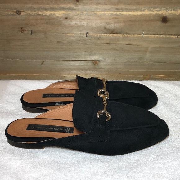 steve madden black mules
